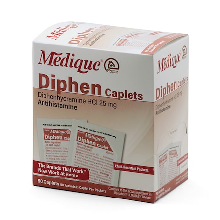 Medique At Home Diphen For Relief From Sneezing And Allergice Reactions 71450